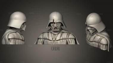 Darth Vader stl model for CNC